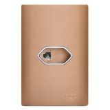 Conjunto RJ11 4x2 - Novara Especiais Ouro Rose